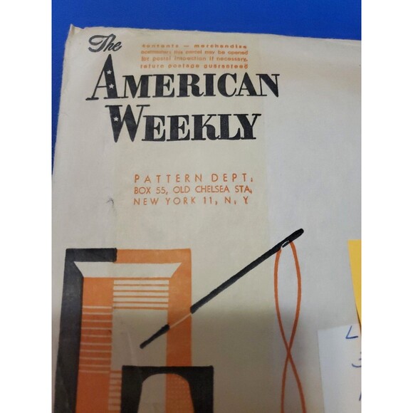 Vintage (Pre-1920?) Mail Order Sewing Pattern 9178 Blouse and Skirt Size 12 - Picture 15 of 15